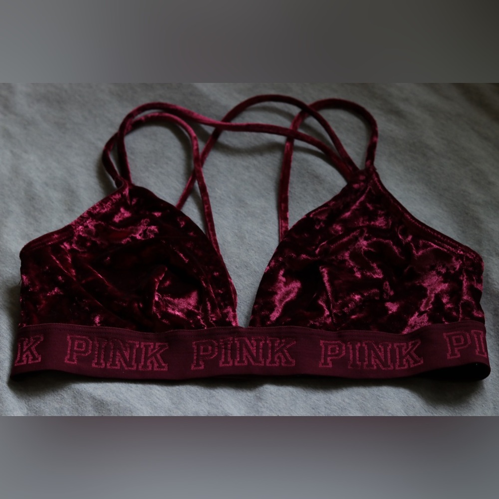 PINK Wine Bralette